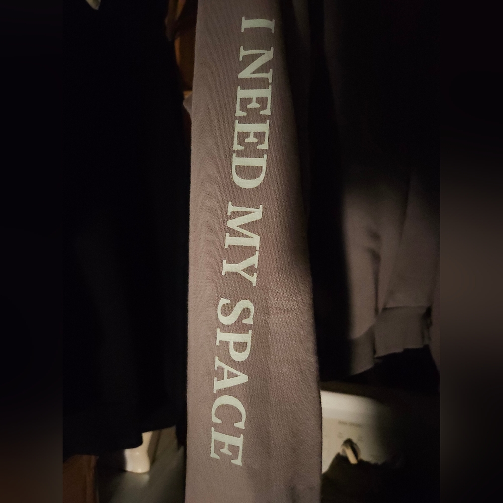 H&M NASA Crop Sweatshirt in Grey, size S - Picture 4 of 8